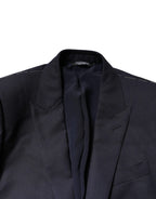 Dolce & Gabbana Black Fantasy MARTINI 3 Piece Formal Suit - Zeiniez