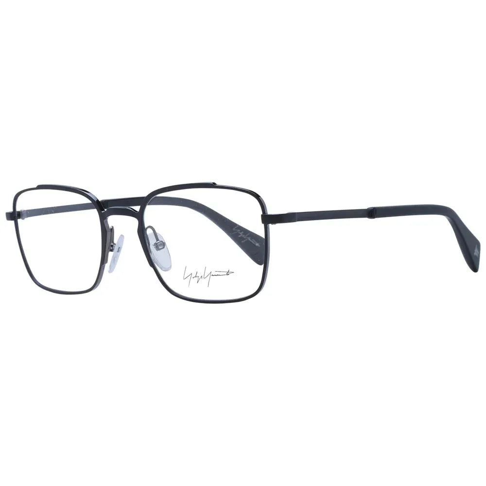 Yohji Yamamoto Black Metal Glasses (Frames) - Zeiniez