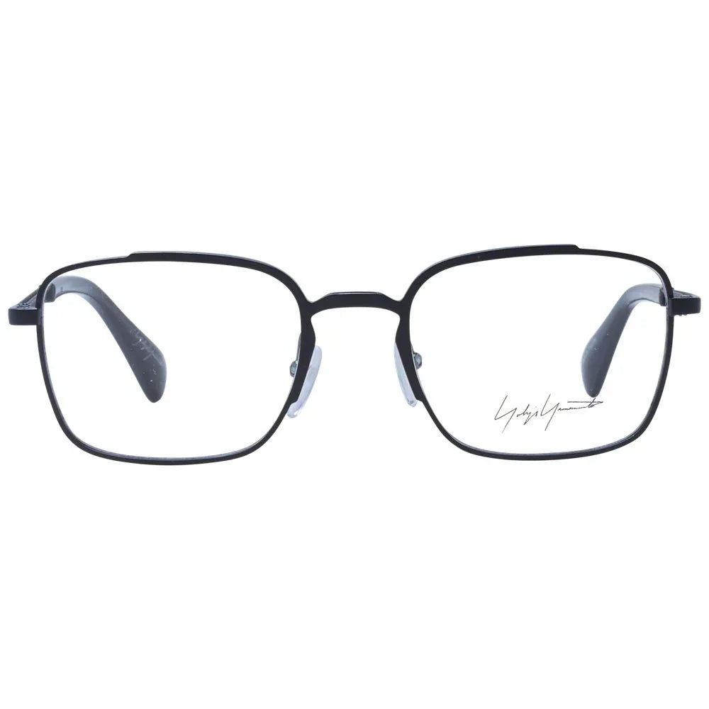Yohji Yamamoto Black Metal Glasses (Frames) - Zeiniez