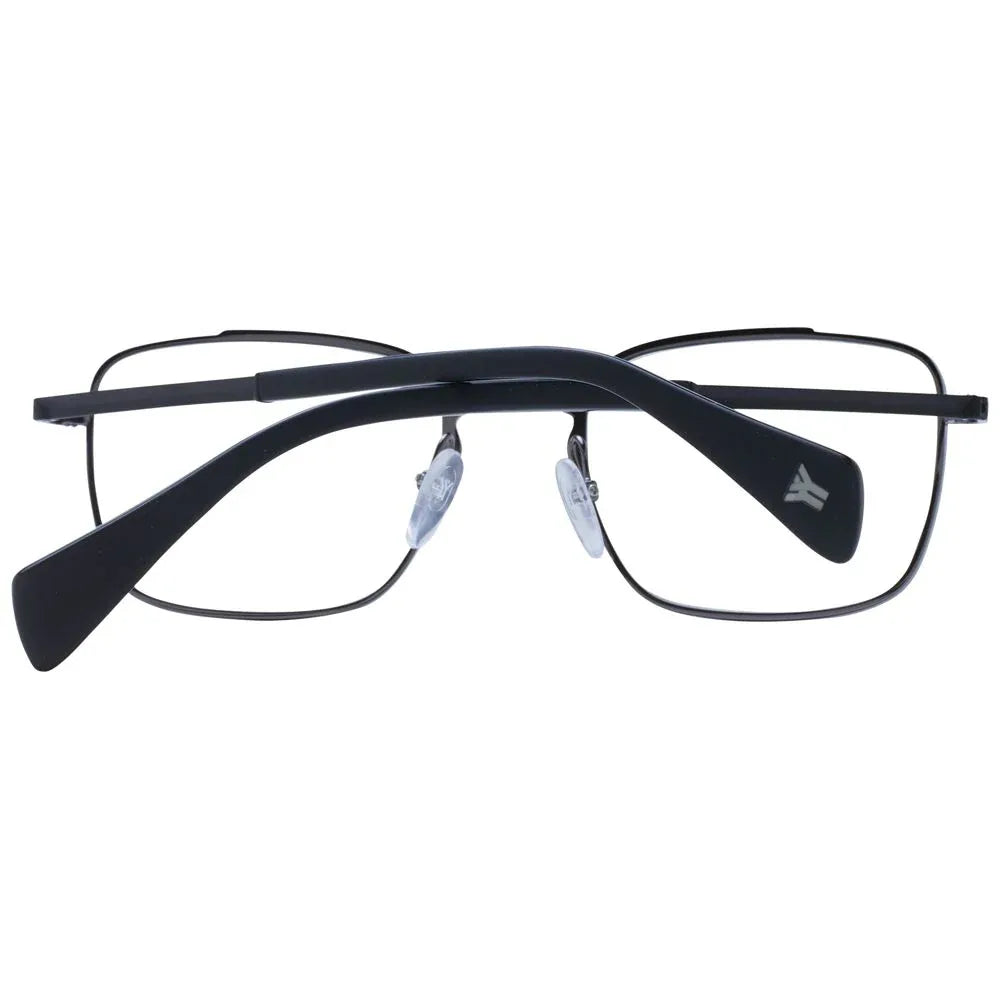 Yohji Yamamoto Black Metal Glasses (Frames) - Zeiniez