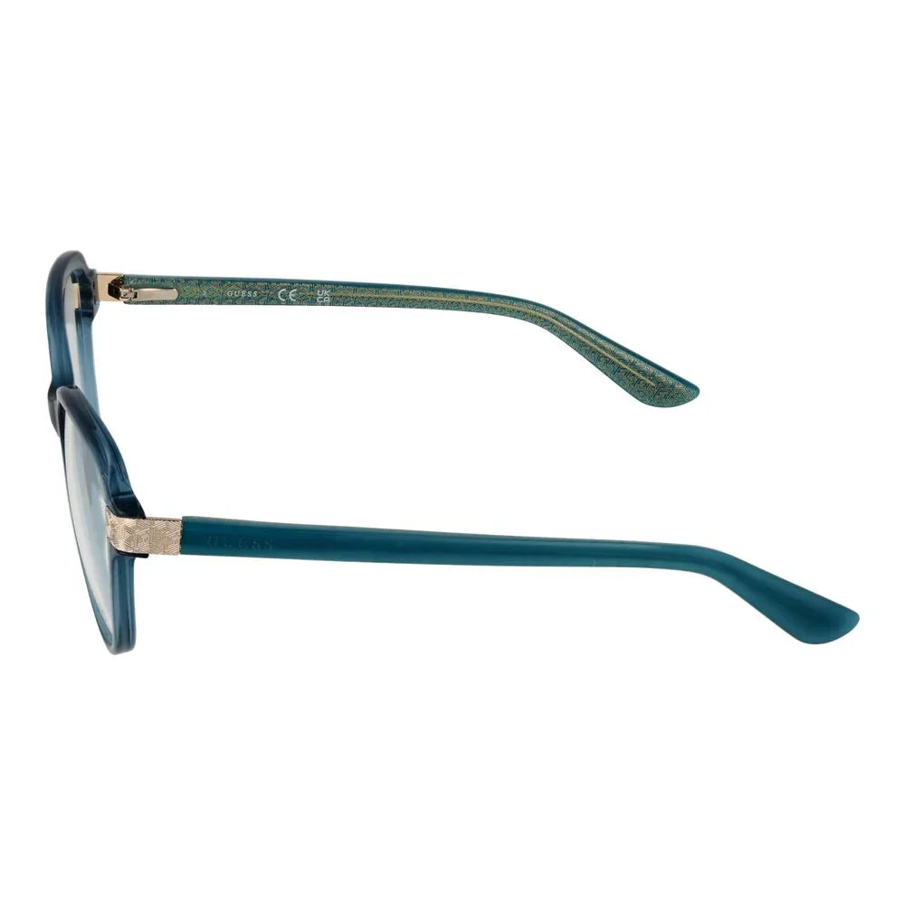 Guess Turquoise Acetate Glasses (Frames) - Zeiniez
