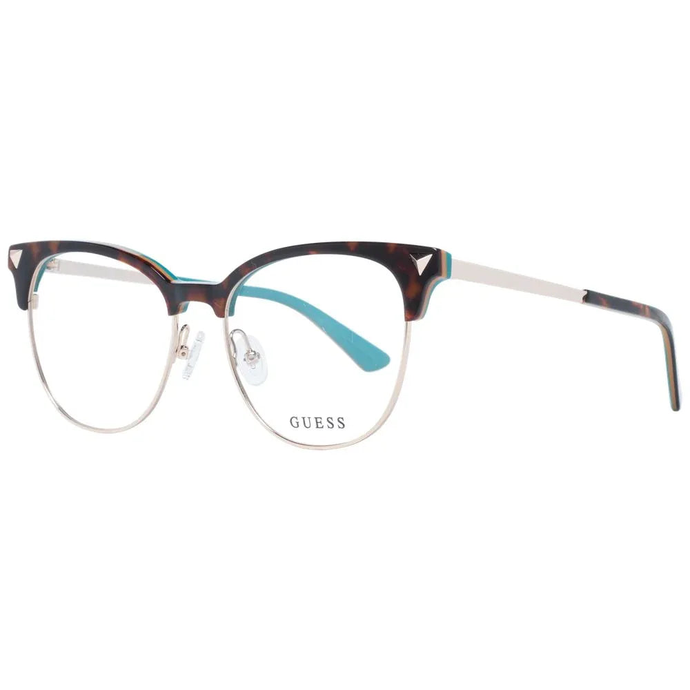 Guess Brown Metal & Plastic Glasses (Frames) - Zeiniez