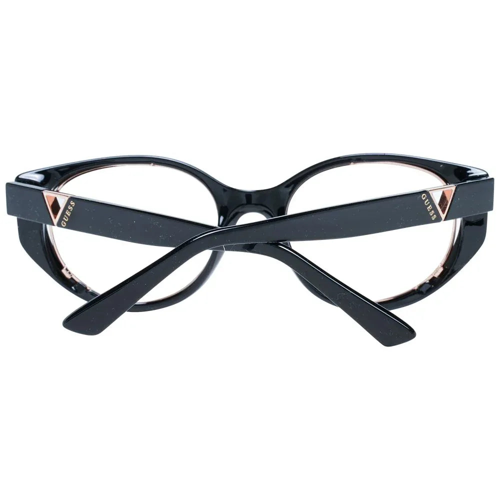 Guess Black Plastic Glasses (Frames) - Zeiniez