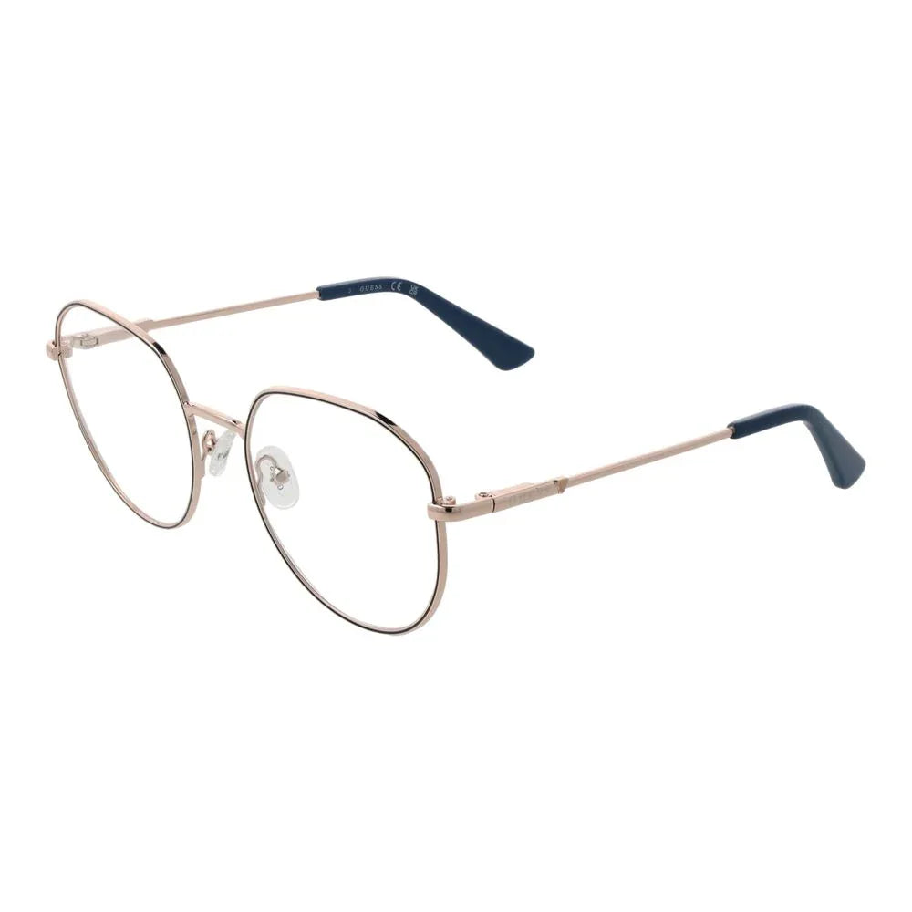 Guess Rose Gold Metal Glasses (Frames) - Zeiniez