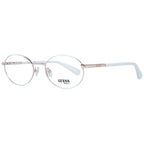 Guess White Metal Glasses (Frames) - Zeiniez