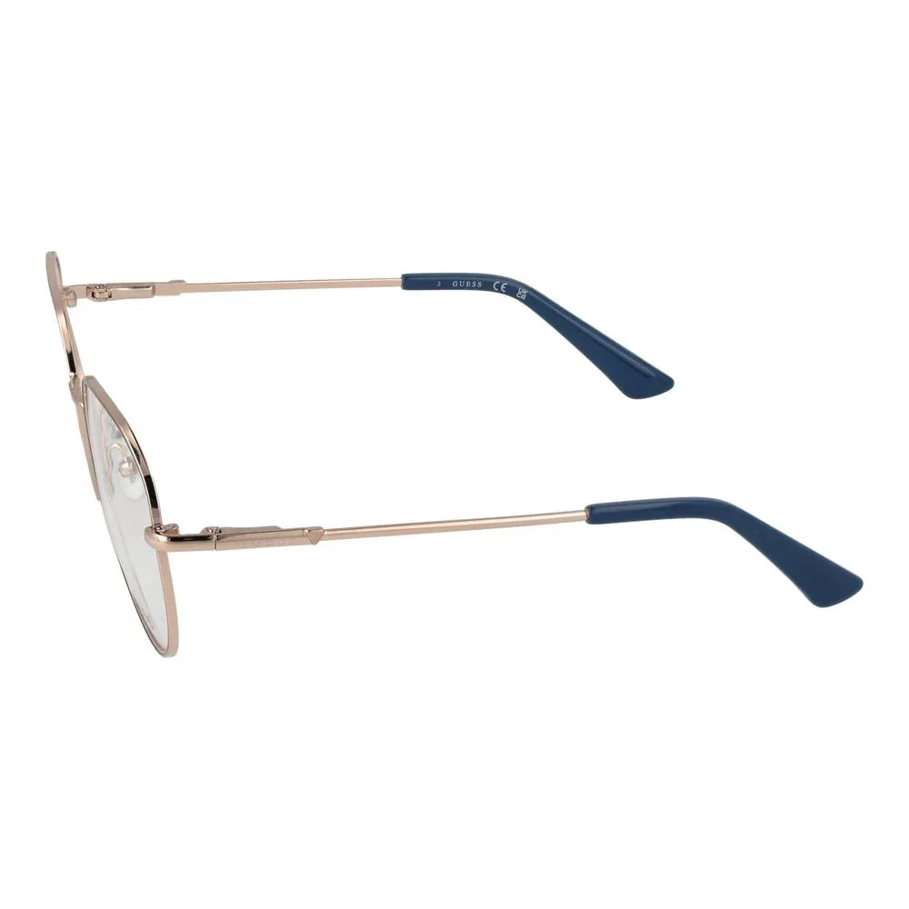 Guess Rose Gold Metal Glasses (Frames) - Zeiniez