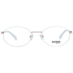 Guess White Metal Glasses (Frames) - Zeiniez