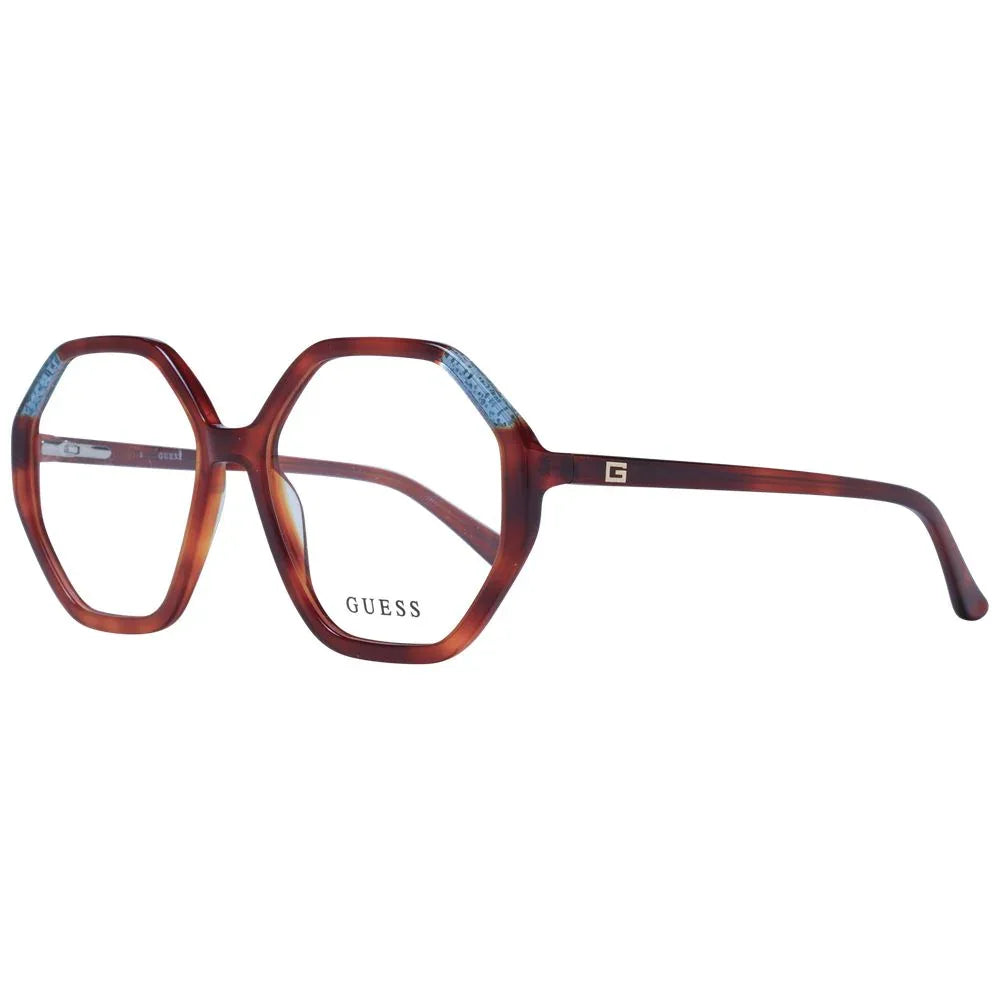 Guess Brown Acetate Glasses (Frames) - Zeiniez