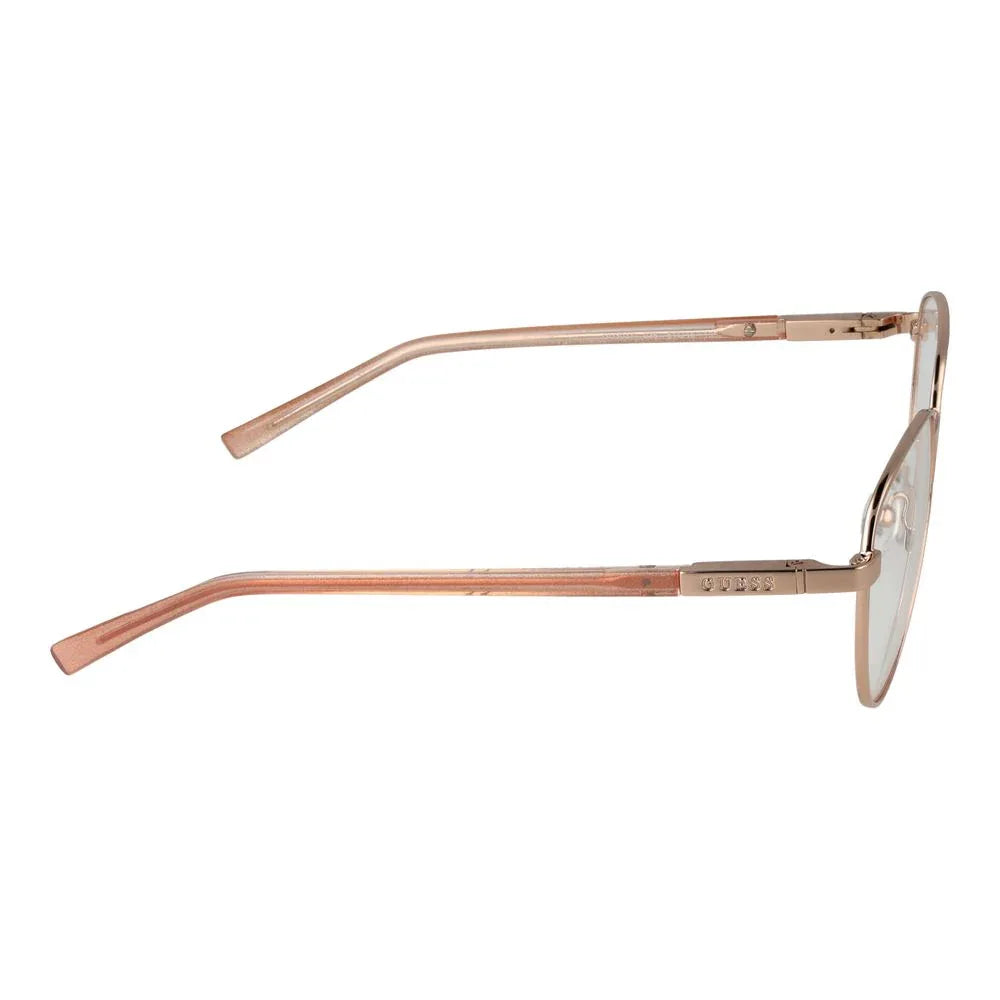 Guess Rose Gold Metal Glasses (Frames) - Zeiniez