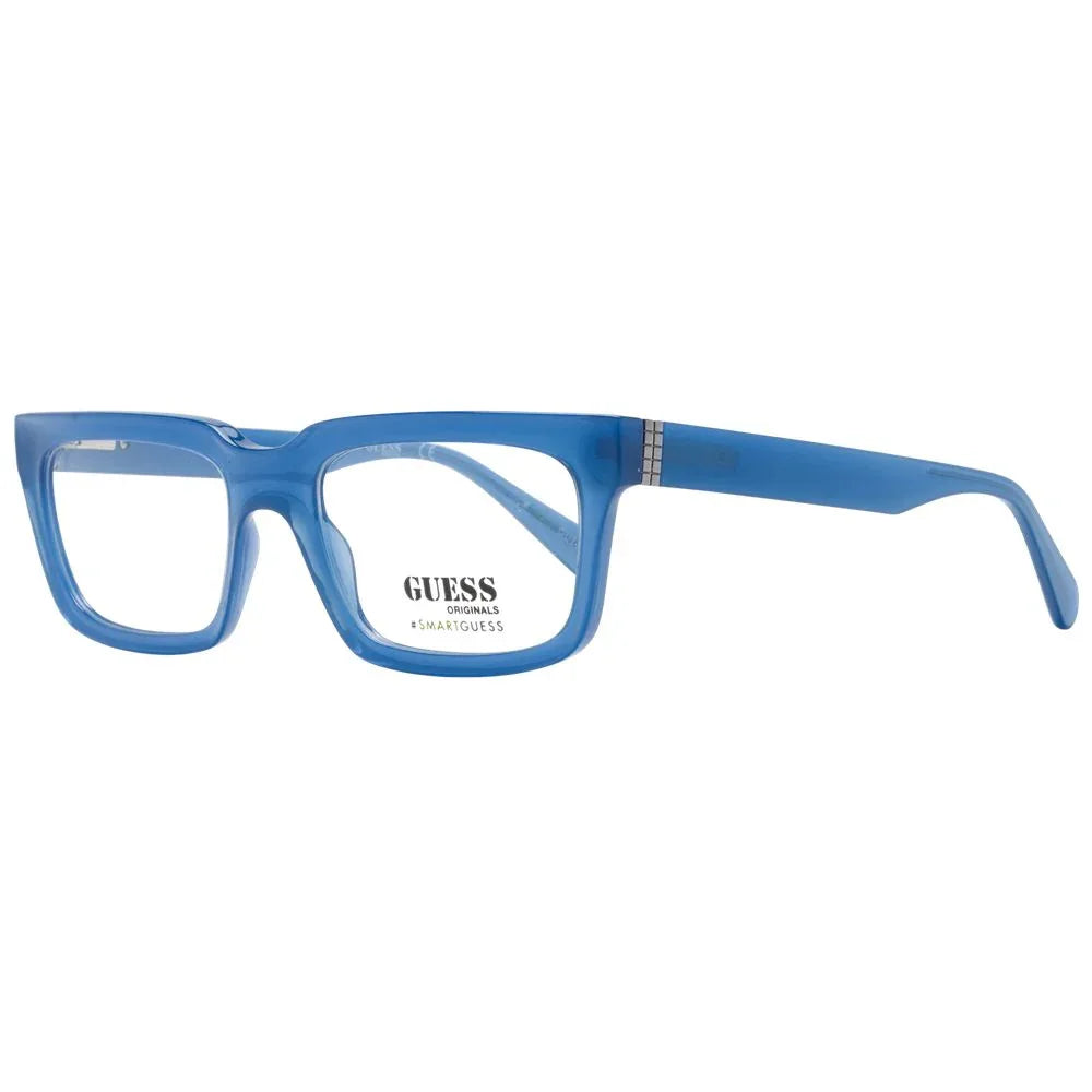 Guess Blue Plastic Glasses (Frames) - Zeiniez