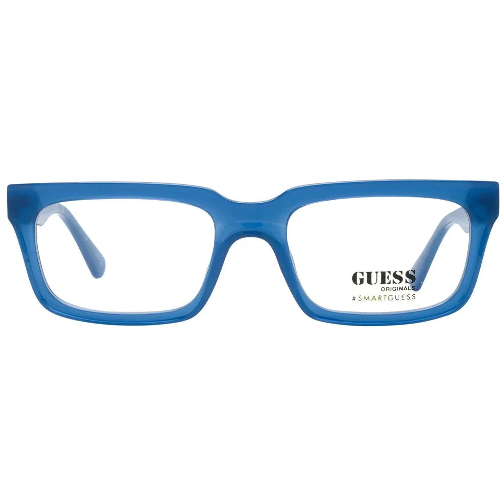 Guess Blue Plastic Glasses (Frames) - Zeiniez