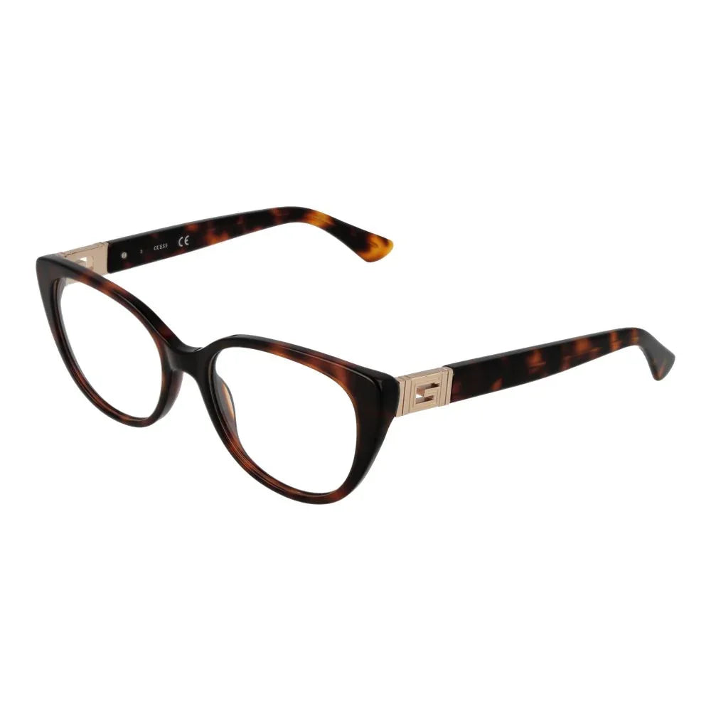 Guess Brown Plastic Glasses (Frames) - Zeiniez