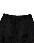 Dolce & Gabbana Black Nylon Cargo Jogger Men Sweatpants Pants - Zeiniez