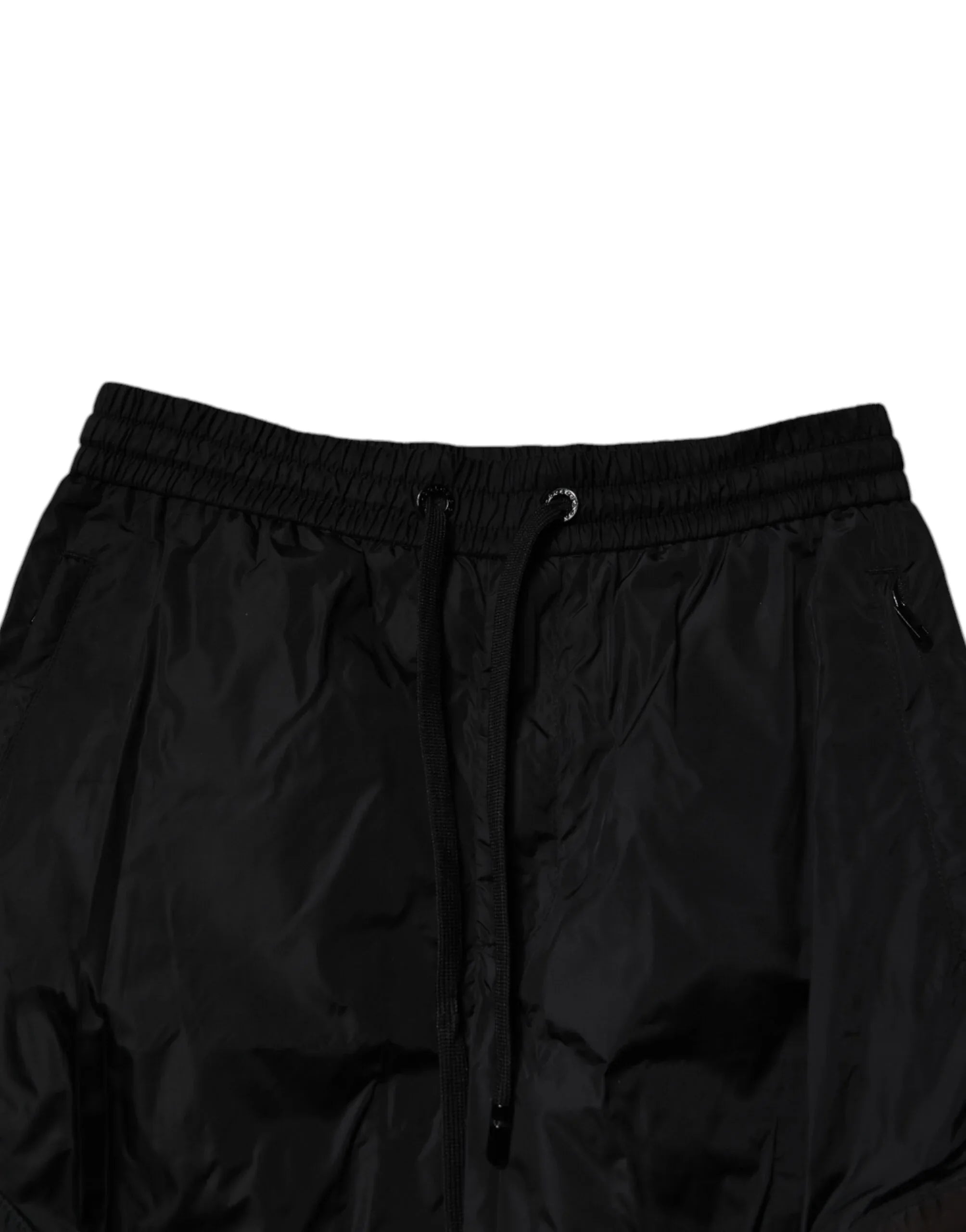 Dolce & Gabbana Black Nylon Cargo Jogger Men Sweatpants Pants - Zeiniez