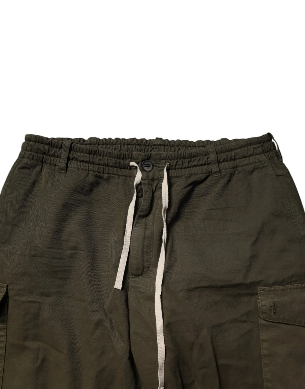 Dolce & Gabbana Brown Cotton Stretch Cargo Pants - Zeiniez