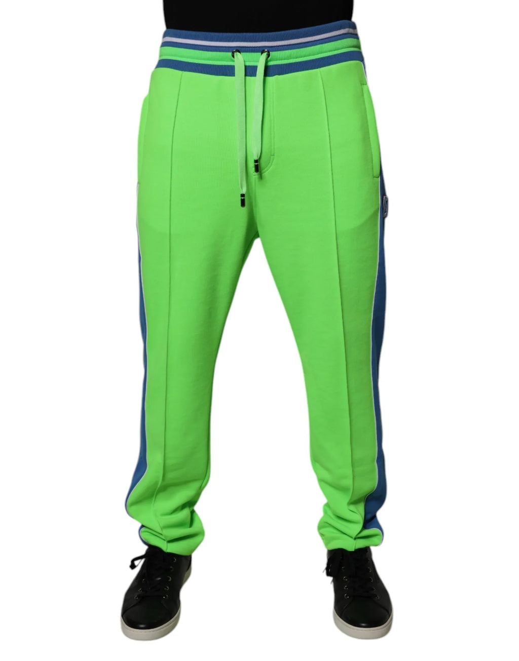 Dolce & Gabbana Green Blue Jogger Sweatpants Pants - Zeiniez