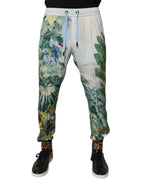 Dolce & Gabbana Multicolor Tropical Jogger Sweatpants Pants - Zeiniez