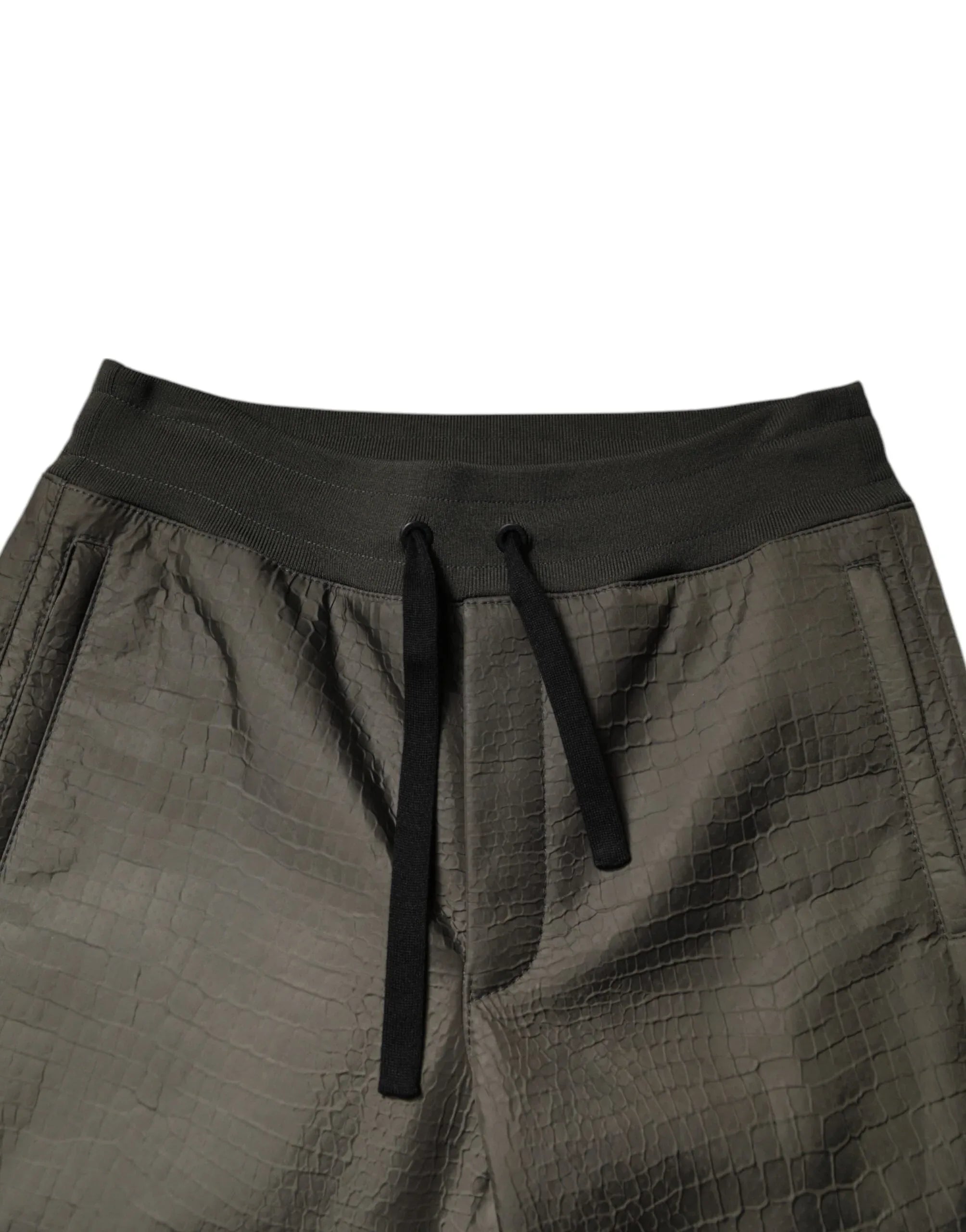 Dolce & Gabbana Brown Lambskin Leather Men Sweatpants Pants - Zeiniez