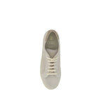Brunello Cucinelli Cream White Leather Sneakers - Zeiniez