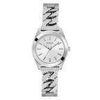 Guess Gray Stainless Steel Dress Watch