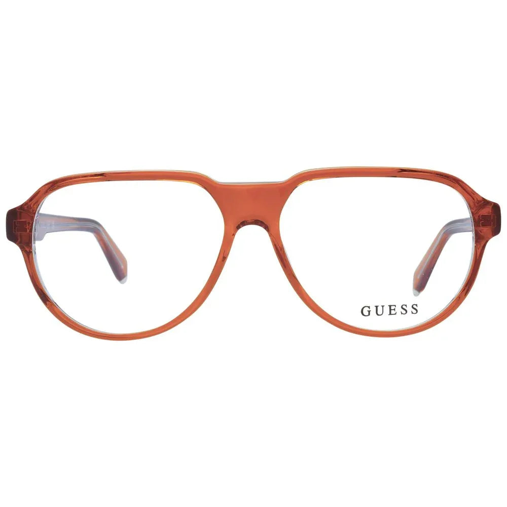 Guess Orange Acetate Glasses (Frames) - Zeiniez