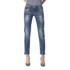 Frankie Morello Blue Other Fibres Women Jeans - Zeiniez