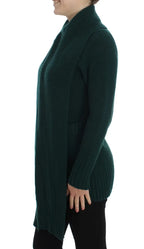 Dolce & Gabbana Green Knitted Cashmere Cardigan - Zeiniez