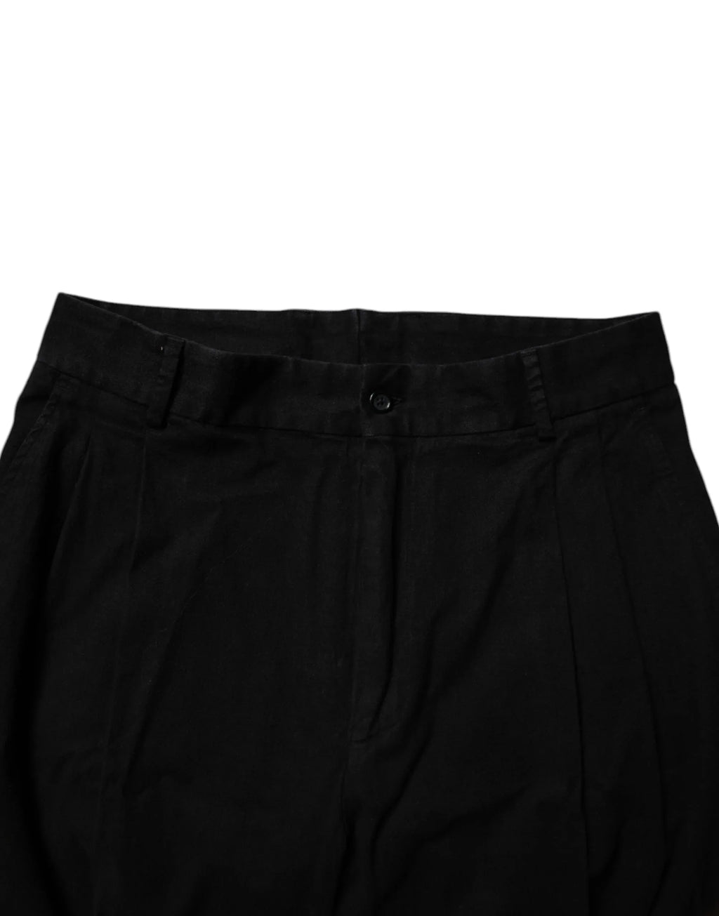 Dolce & Gabbana Black Cotton Stretch Skinny Pants - Zeiniez