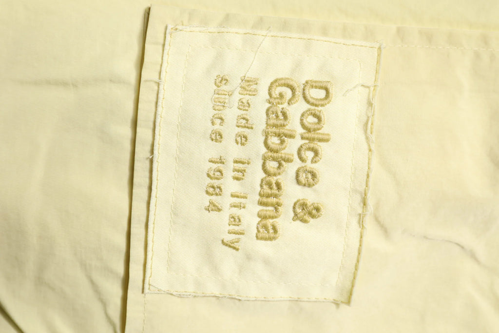 Dolce & Gabbana Yellow Nylon Cargo Chain Men Jogger Pants - Zeiniez