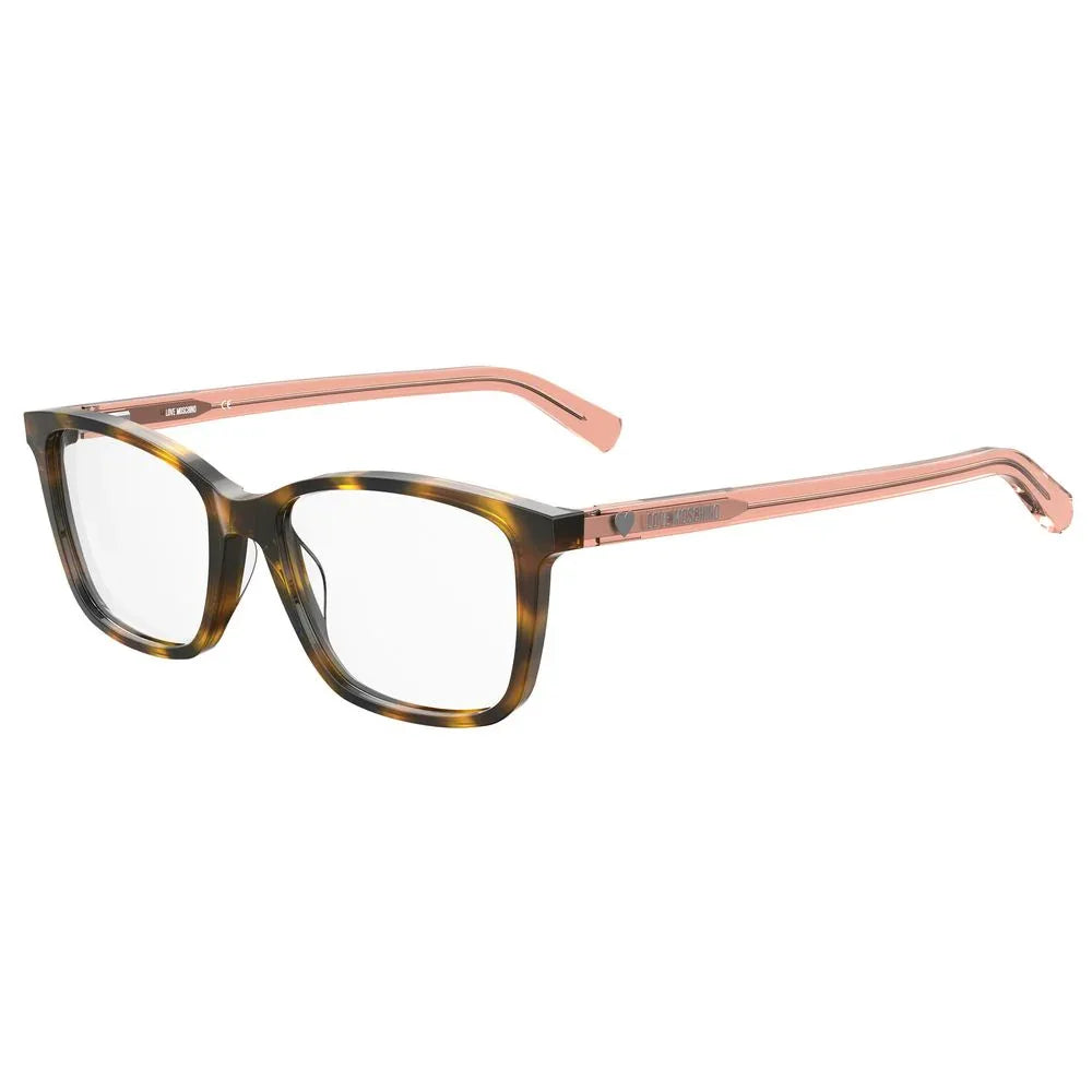 Love Moschino Brown Acetate Glasses (Frames) - Zeiniez