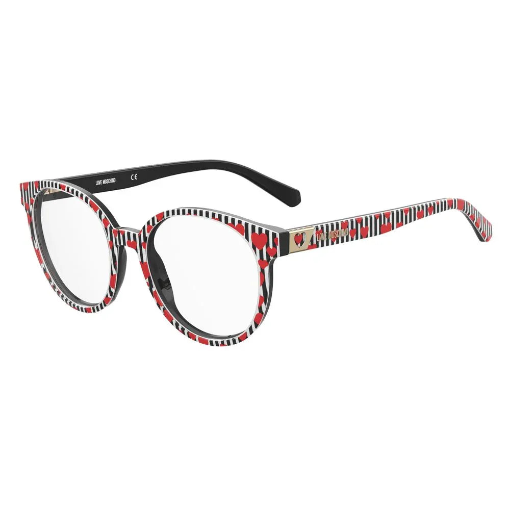 Love Moschino Black Acetate Glasses (Frames) - Zeiniez