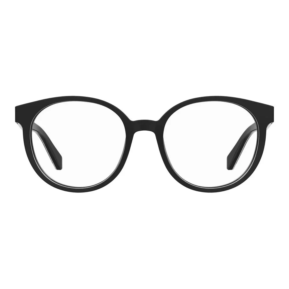 Love Moschino Black Acetate Glasses (Frames) - Zeiniez