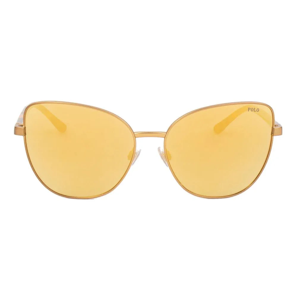 Polo Ralph Lauren Brown Metal Sunglasses - Zeiniez