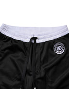 Dolce & Gabbana Black White Men Bermuda Sweatshorts Shorts - Zeiniez