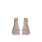 Alexander McQueen Beige Leather Chelsea Boots - Zeiniez