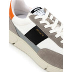 Axel Arigato Bicolor Fabric And Leather Athletic Sneakers - Zeiniez