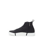 Roberto Cavalli Black Suede Leather High Top Sneakers - Zeiniez