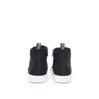 Roberto Cavalli Black Suede Leather High Top Sneakers - Zeiniez
