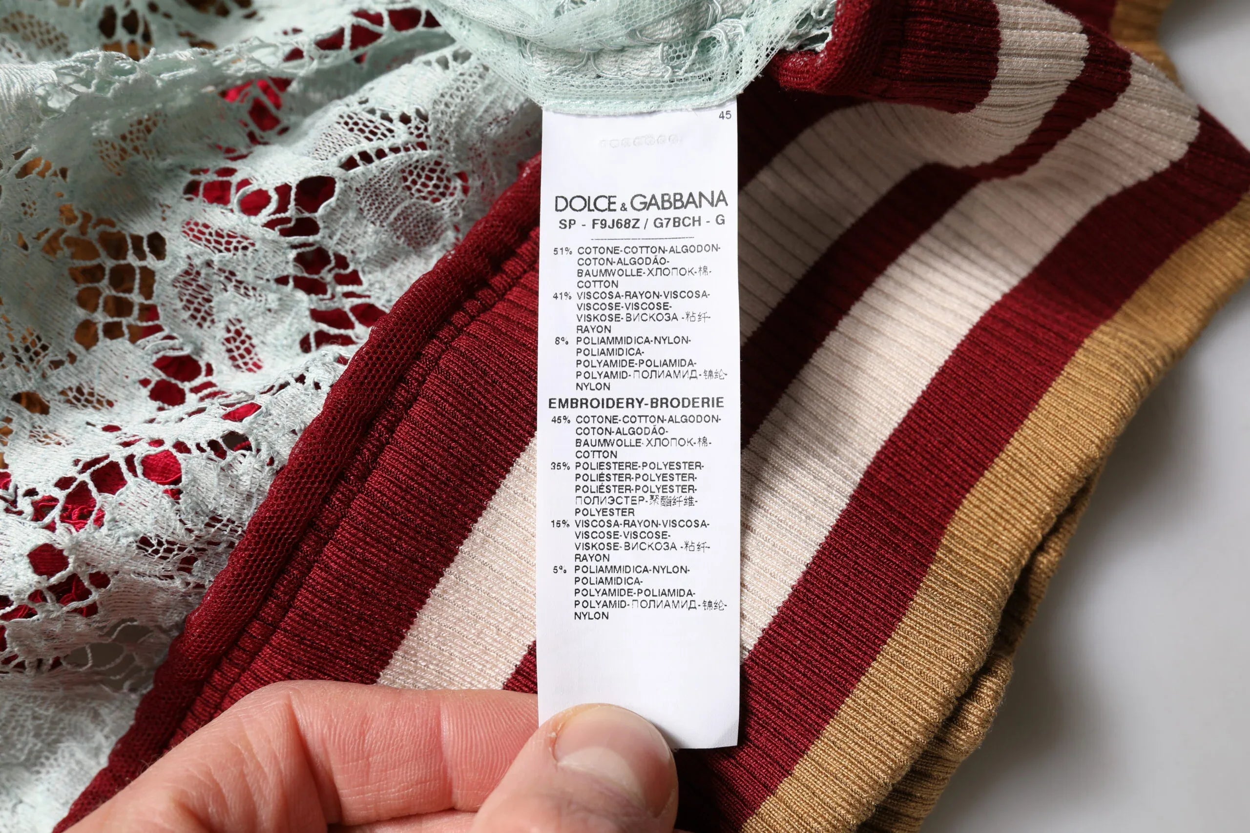 Dolce & Gabbana Multicolor Floral Lace Cardigan Sweater - Zeiniez