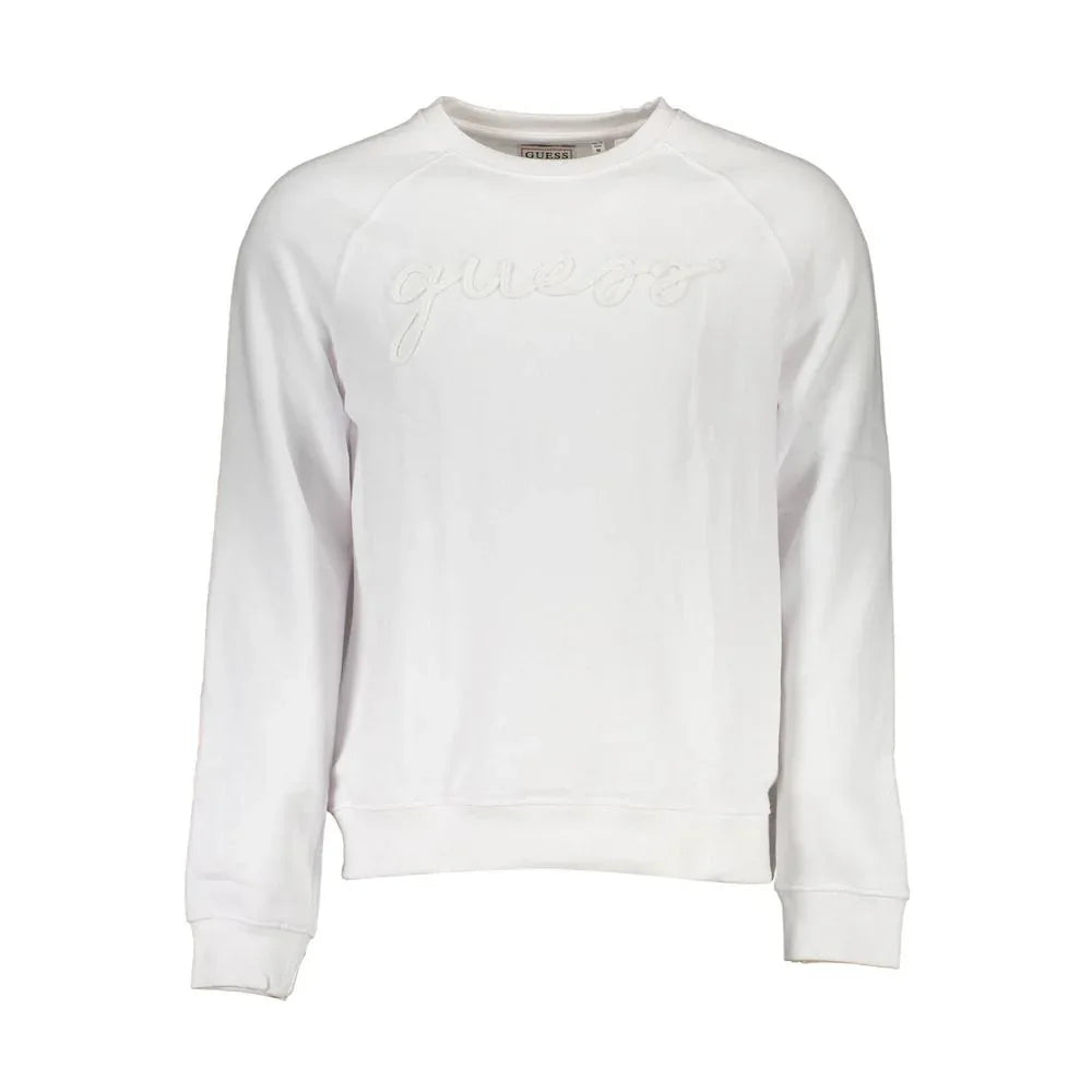 Guess Jeans White Cotton Men Sweatshirt - Zeiniez