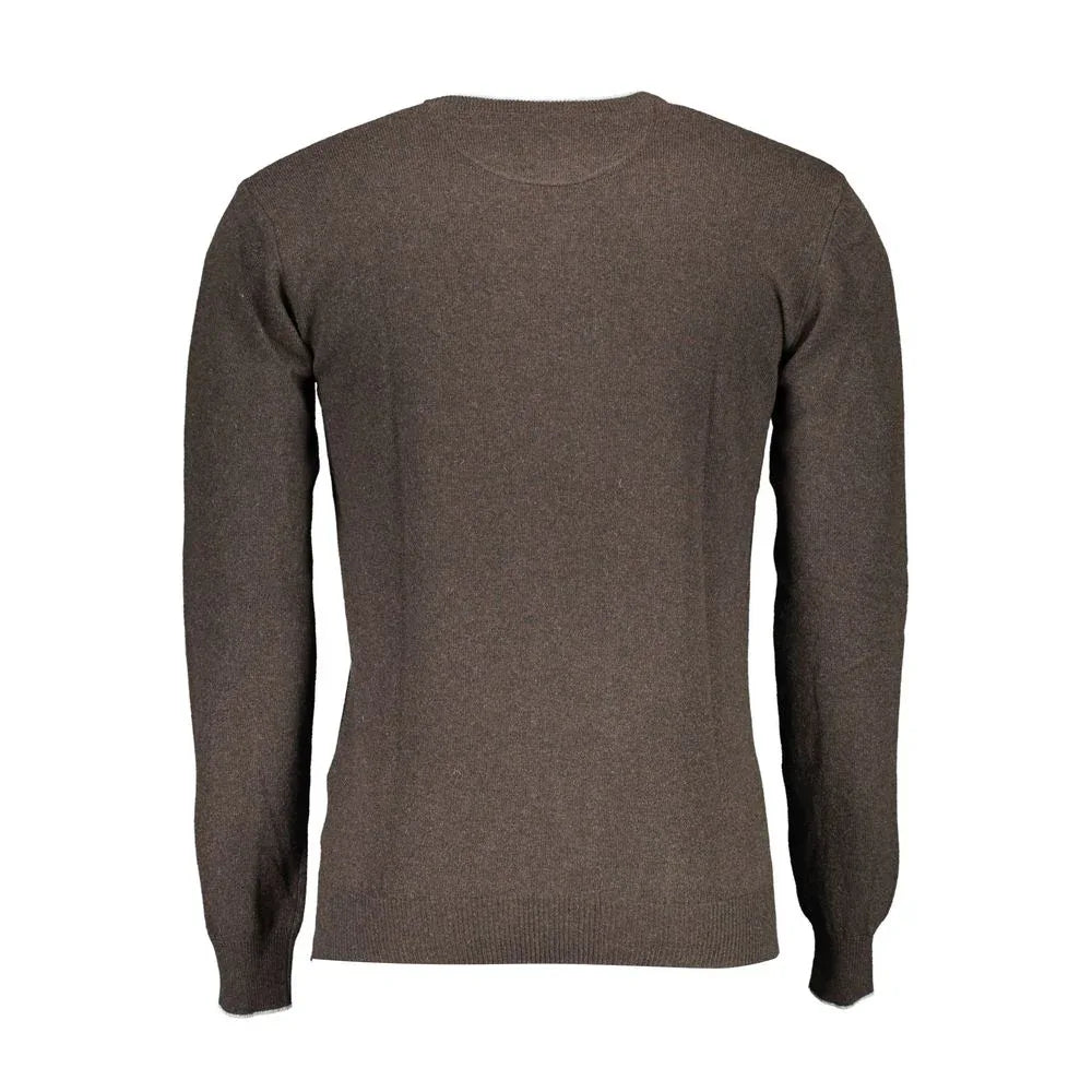 U.S. POLO ASSN. Marrone Wool Men's Sweater - Zeiniez