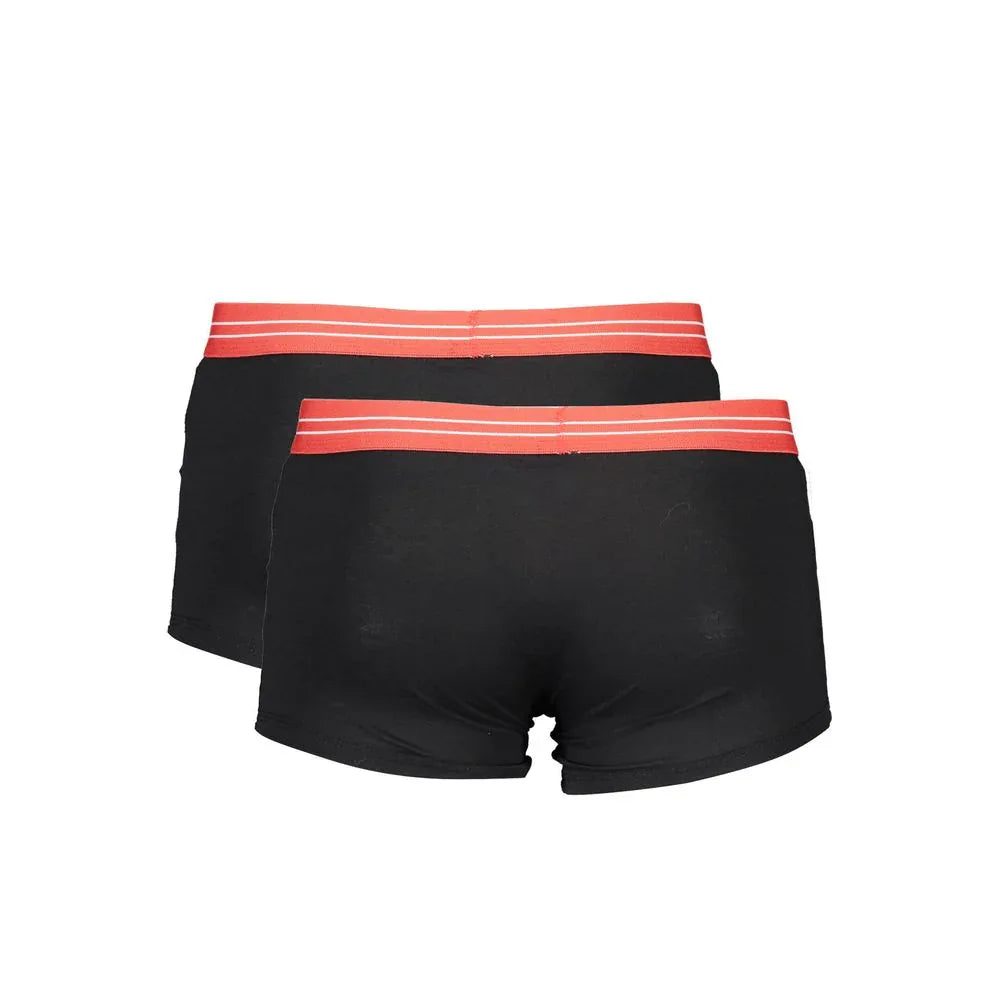 North Sails Black Cotton Men Boxer Shorts - Zeiniez
