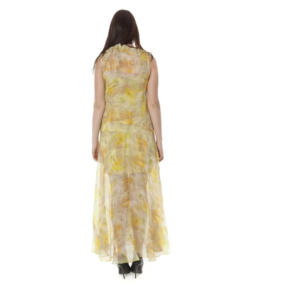 John Galliano Yellow Polyester Women's Dress - Zeiniez