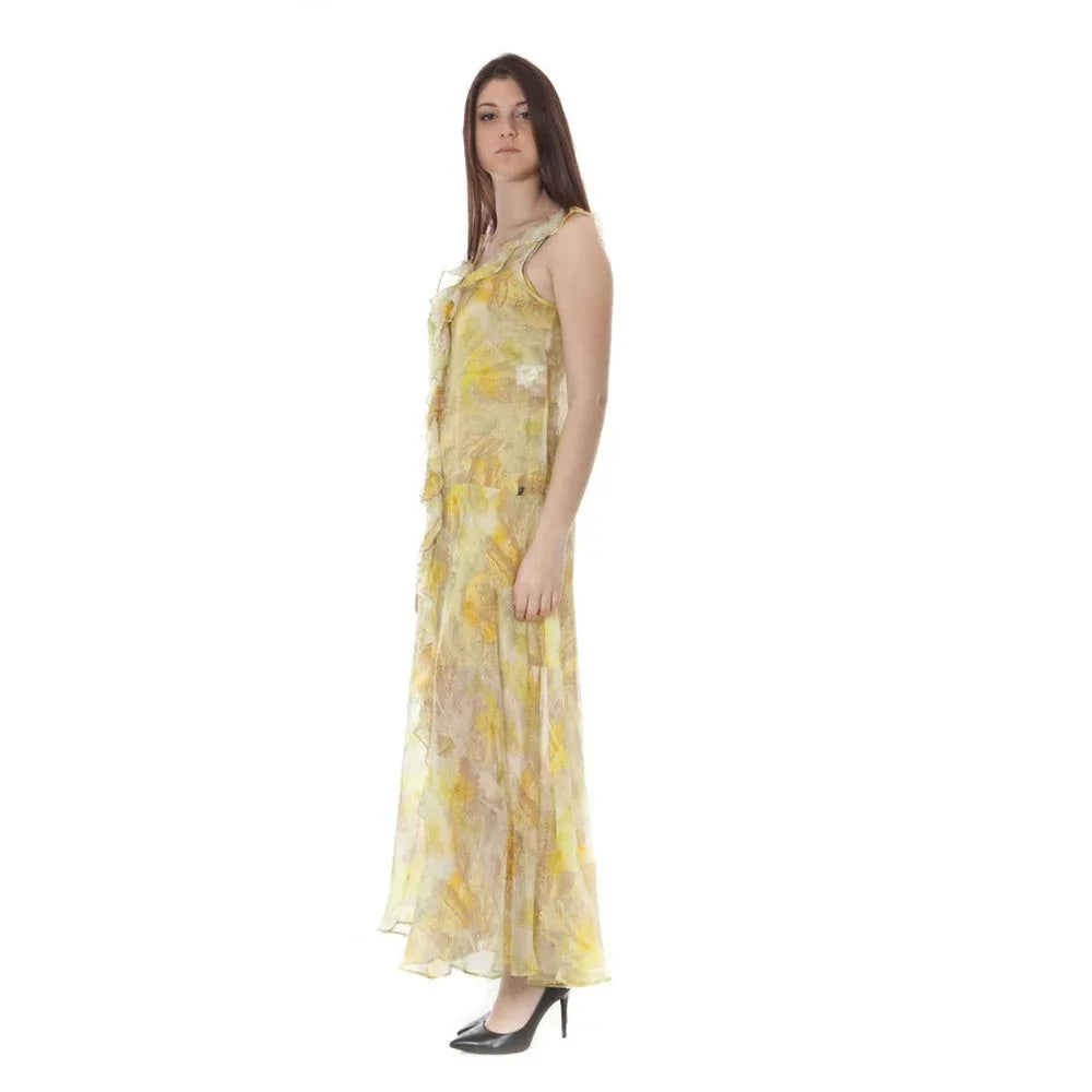 John Galliano Yellow Polyester Women's Dress - Zeiniez