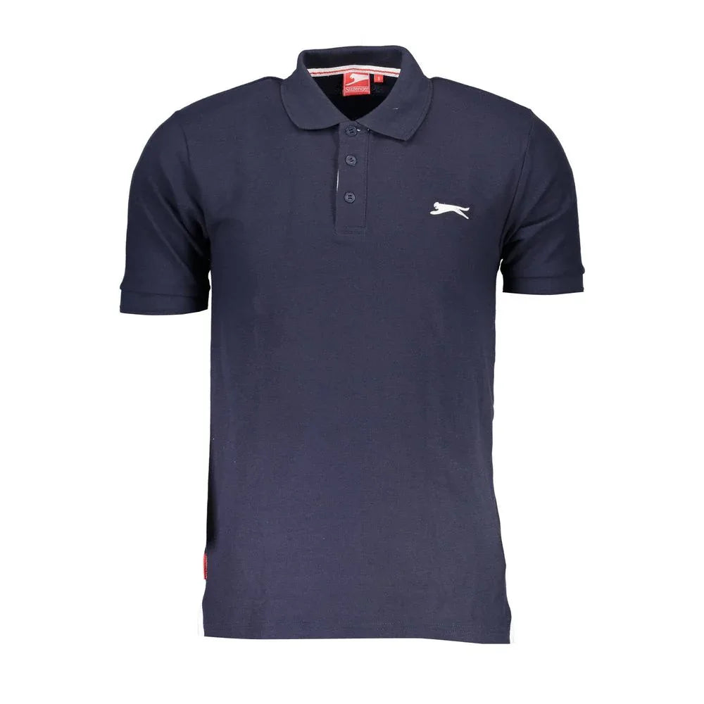 Slazenger Blue Polyester Men's Polo Shirt - Zeiniez