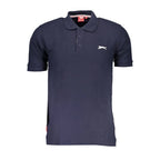 Slazenger Blue Polyester Men's Polo Shirt - Zeiniez