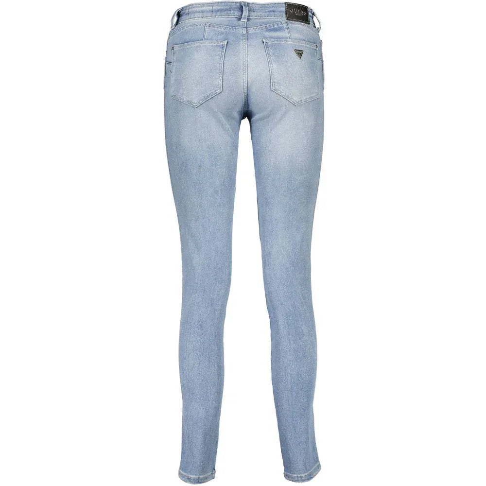 Guess Jeans Azzurro Cotton Women Jeans - Zeiniez