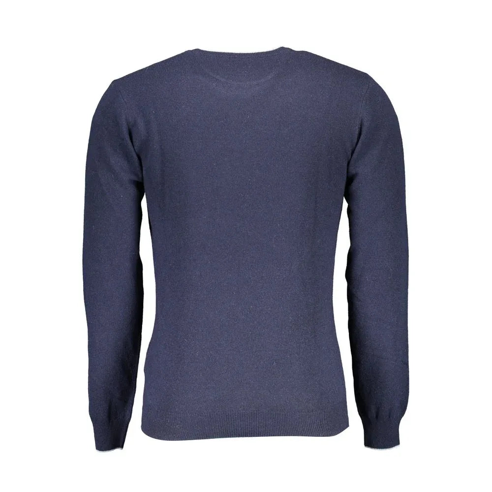 U.S. POLO ASSN. Blue Wool Men Sweater - Zeiniez