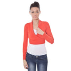 Datch Rosso Viscosa Women's Shrug - Zeiniez