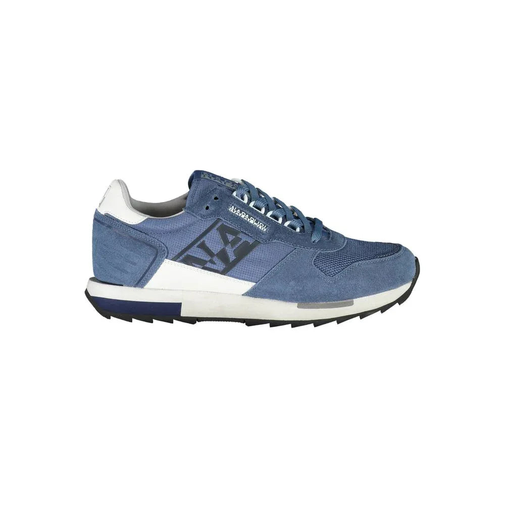 Napapijri Blue Polyester Sneaker - Zeiniez